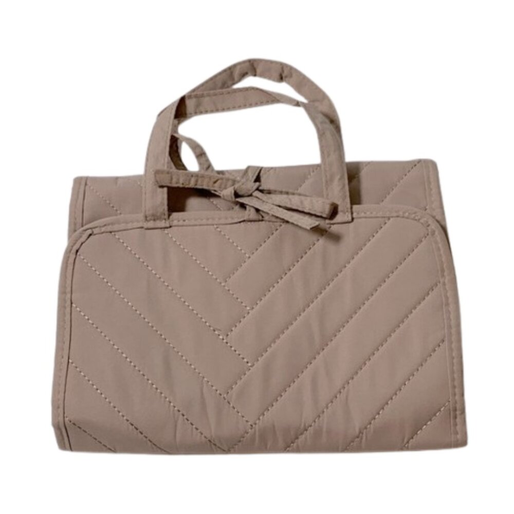 Beige Hanging Travel Organizer
